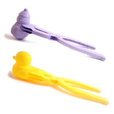 아가플러스 스노우볼&모래놀이 틀 집게 2개 세트, 랜덤발송, 1세트