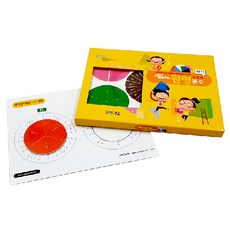 Joymath 紙盒磁吸圓形分數學習器, 1個