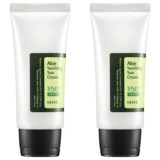 코스알엑스 알로에 수딩 선 크림 SPF50+ PA+++, 50ml, 2개