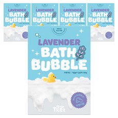 MY LITTLE TIGER 孩童用泡泡入浴劑 薰衣草香, 300g, 5盒