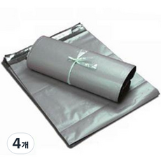 가팡 택배 비닐봉투 폴리백 실버 A LDPE 0.08 50p, 4개