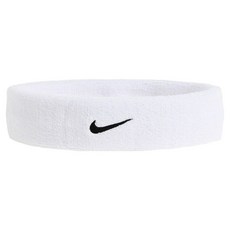 NIKE 耐吉 Swoosh 髮帶 1入, 白色