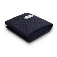 CARIBUL智能木炭加熱絲加熱墊 海軍藍, Queen(200*150cm)