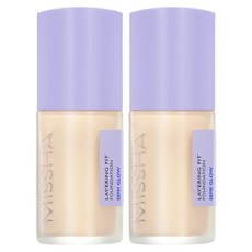 미샤 레이어링 핏 파운데이션 세미 글로우 35ml, 21호 페어, 2개