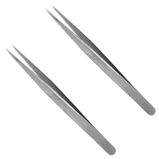 VETUS 鑷子 鑷子 高級 00-SA, 單色, 2個