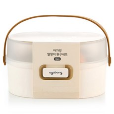 agabang 搖鈴玩具7件組, 白色, 1組