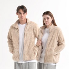 JHSTYLE 男女通用 基本款 羊羔毛 刷毛 拉鍊外套 TBCROK227