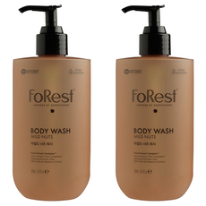 GREEN FINGER 綠手指 FoRest 溫和堅果沐浴乳, 500ml, 2個