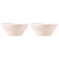 BOWLBOWL 韓國製 BowlBowl Origin 大碗, 2個, 桃花粉