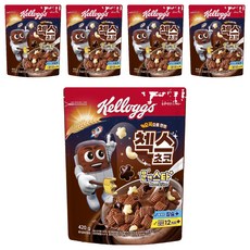 첵스초코 문앤스타 시리얼, 420g, 5개