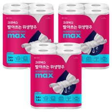 Kleenex 舒潔 可水洗衛生抹布 粉紅色, 54入, 3個