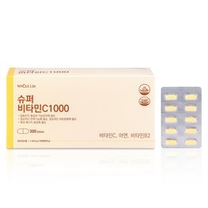 WHOLE Life 維生素C錠, 1盒, 330g