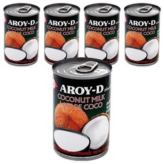 AROY-D 安德利 椰奶, 400ml, 5個