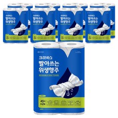 크리넥스 빨아쓰는 위생행주 블루, 45매, 18개