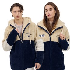 Noize 奧斯卡 拼色刷毛連帽外套 KG3AA72AC