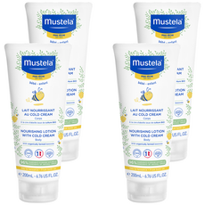 무스텔라 너리싱 로션 위드 콜드크림, 200ml, 4개