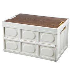 comet 露營桌板折疊收納箱組, 白色