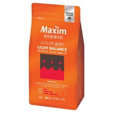 Maxim 麥心 衣索比亞烘培咖啡豆, 200g, 1包