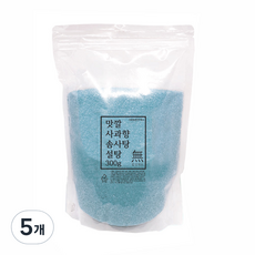 맛깔 솜사탕 설탕 사과향, 300g, 5개