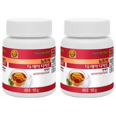 Nutri D-DAY Dessert草本茶粉, 100g, 1罐, 2罐