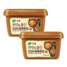 SING SONG 低鹽韓式傳統大醬, 500g, 2個