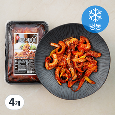 엉클큐 매운 쭈꾸미 볶음 (냉동), 350g, 4개