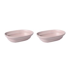 BOWLBOWL 韓國製 Bowl Bowl Vintage 焗烤盤, 粉紅色, 2個