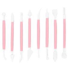 점토도구 만들기 점토칼 세트 연핑크, 1세트