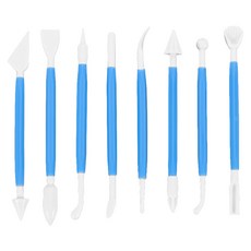 점토도구 만들기 점토칼 세트 블루, 8개입