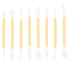 점토도구 만들기 점토칼 세트 옐로우, 8개입