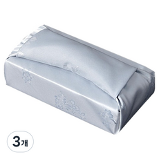 TONG SHOP 雙面緞單層包袱巾 80cm No 1011, 單一顏色, 3個