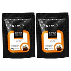 TACO 桃子冰茶沖泡粉, 1kg, 1包, 2包