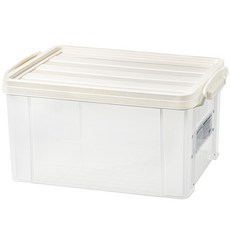 코멧 국내생산 다용도 모던 수납박스, 아이보리, 1개