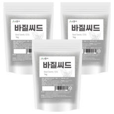 그린약초 바질씨드, 3개, 1kg