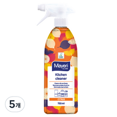 Mayeri All Care 廚房清潔劑 柑橘, 750ml, 5個
