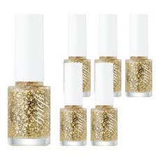 fmgt 스타일 네일 매니큐어, 6GLI점점반짝이는야경, 7ml, 6개