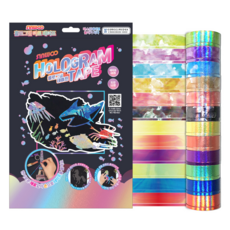 Sinwoo Factory 紙膠帶拼貼畫組, Hologram, 1組