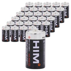 HIM 錳乾電池 C型, 24入, 4個