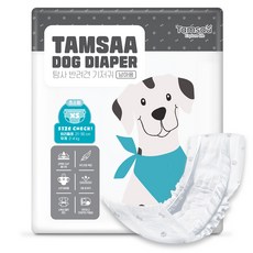 탐사 강아지 기저귀 남아용, 초소형, 1팩, 30개입