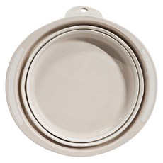 Kinyo 摺疊盆 大 簡易輕便袋裝 LP-1540 6.5L, 黃色, 1個