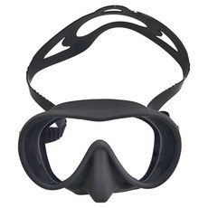 AQUATEC 無框矽膠單面鏡 女用 MK-201, 窄版(157 x 81mm), 冷灰色