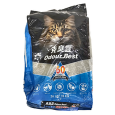 Odour Buster 克臭靈 全方位貓沙, 12kg, 1包, 無香味