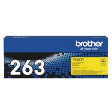 brother 兄弟牌 台灣公司貨 原廠碳粉匣 TN-263Y 黃色, 1個