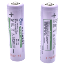 YADI 亞第 韓國LG 18650 尖頭 可充式鋰電池 3400mAh, 2顆, 2入