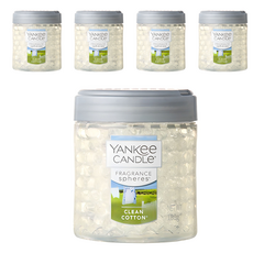 YANKee CANDLe 香氛球車用芳香劑, 5個, 潔淨棉