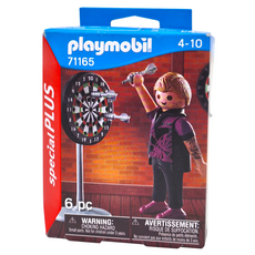 Playmobil 摩比人 71165 飛鏢玩家, 4-10歲, 6件組, 1盒