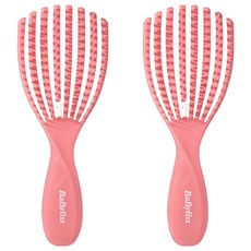 BaByliss 順髮梳, 粉紅色, 2個