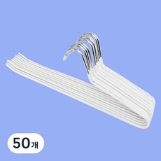해이룸 논슬립 바지걸이, 화이트, 50개