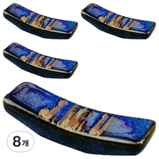 Goyms 飯店日式湯匙筷子架 6.9 x 2 cm, TYPE F, 8個