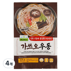칠갑농산 가쓰오우동, 4개, 426g